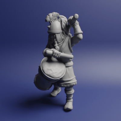 Hettite commandgroup musician