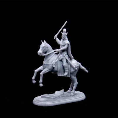 King Shapur on Horse