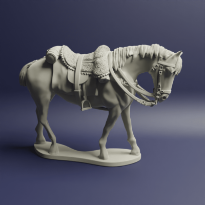 Napoleonic British Heavy Cavalry Horses Docked Tails Horse B 13