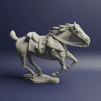 Napoleonic British Heavy Cavalry Horses Docked Tails Horse B 9