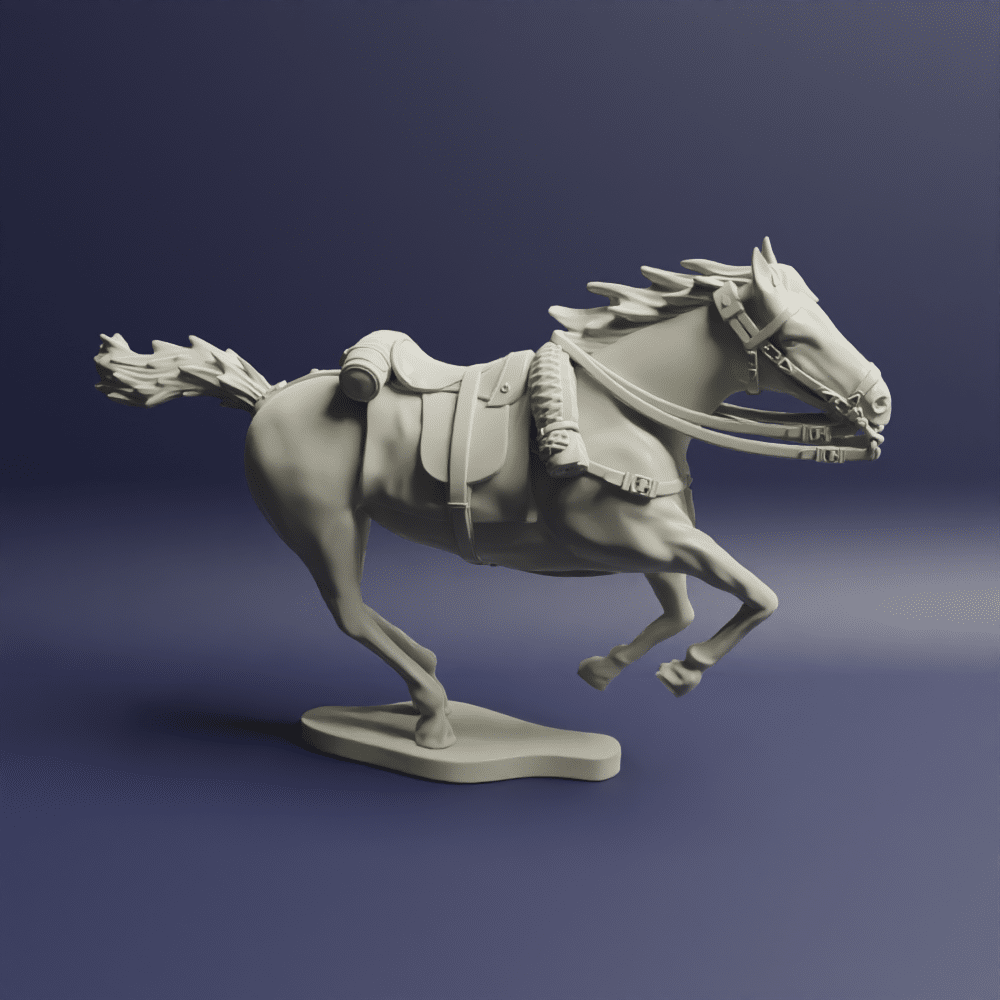 Napoleonic British Heavy Cavalry Horses Horse A 10a