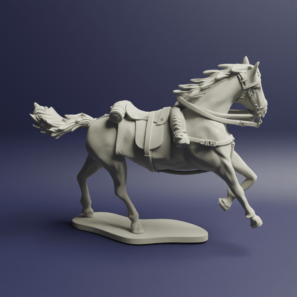 Napoleonic British Heavy Cavalry Horses Horse A 8a