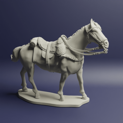 Napoleonic British Heavy Cavalry Horses Horse B 2b