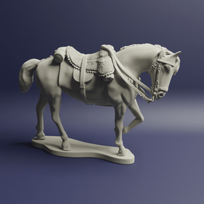 Napoleonic British Heavy Cavalry Horses Horse B 3b