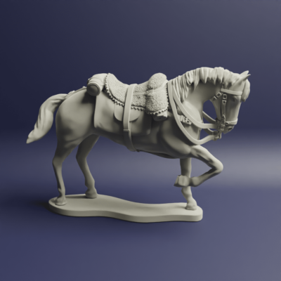 Napoleonic British Heavy Cavalry Horses Horse B 5b