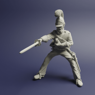 Napoleonic British Heavy Cavalry Royal Horse Guards The Blues 10