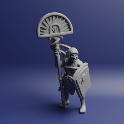 New Kingdom Egyptian commandgroup banner