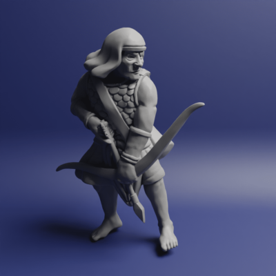 New Kingdom Egyptian light chariot bowman 3