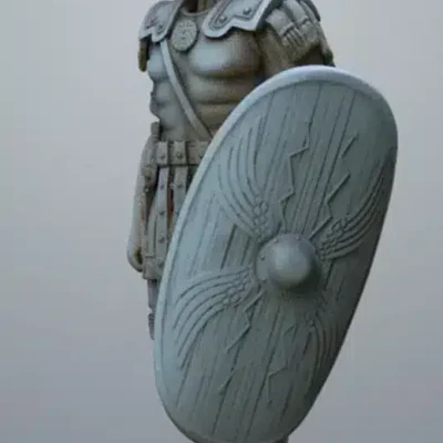 Roman Praetorian Guard with oval scutum