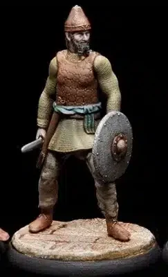 Sasanian Swordsman in Resting pose