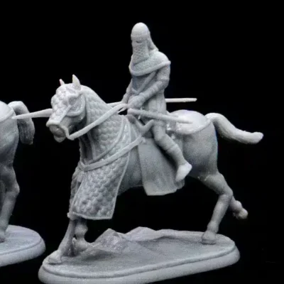Sasanian cavalry in Aggressive pose