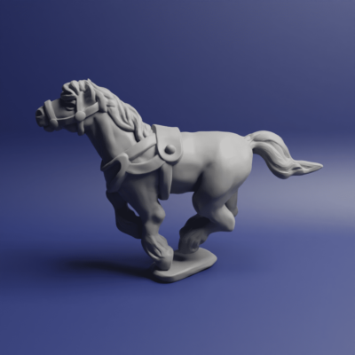 Sea People chariot horse1