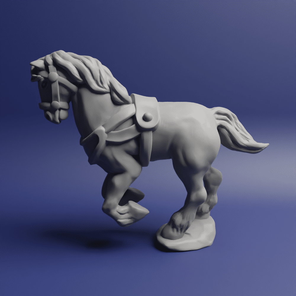 Sea People chariot horse4