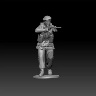 WW2 British Paras in Beret 02 v2