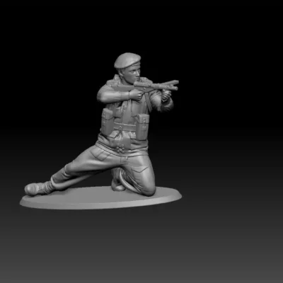 WW2 British Paras in Beret 04 v1