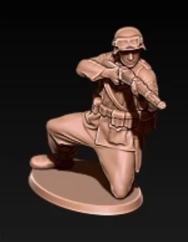 WWII German Deutsches Afrikakorps DAK v4