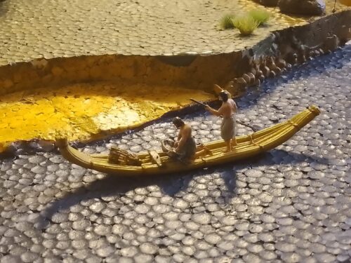 Mesopotamian Reed Boat and Fishermen photo review