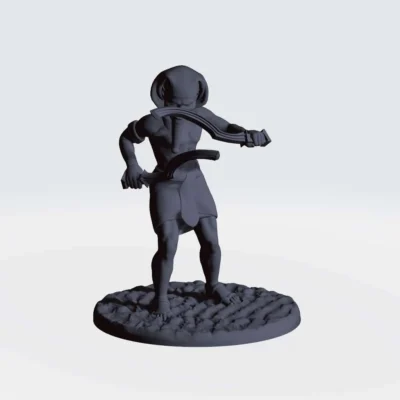 ancient egypt warrior khop pose 2