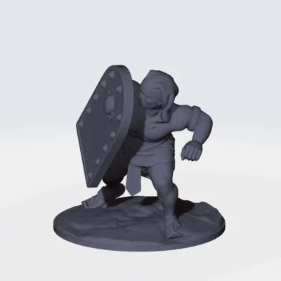 ancient egypt warrior shield spear 5