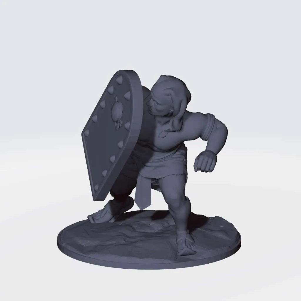 ancient egypt warrior shield spear 5