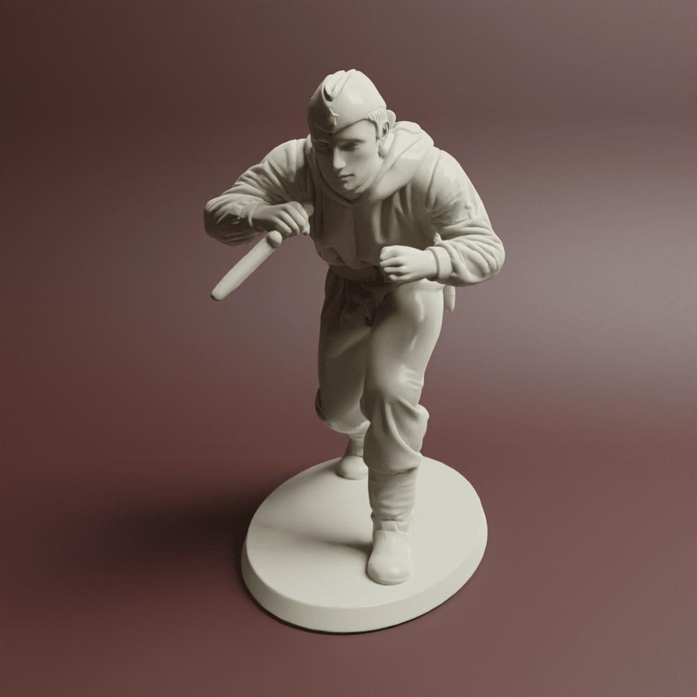 ww2 soviet recon team in pilotka soldier 4 v2