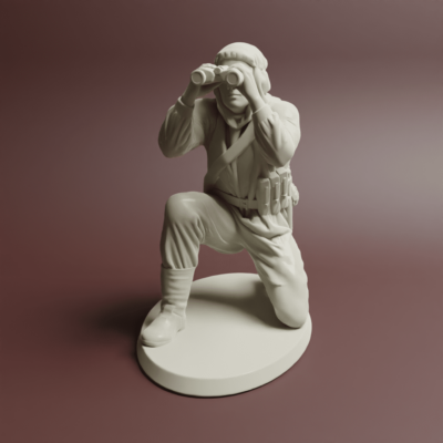 ww2 soviet recon team soldier 2 v2