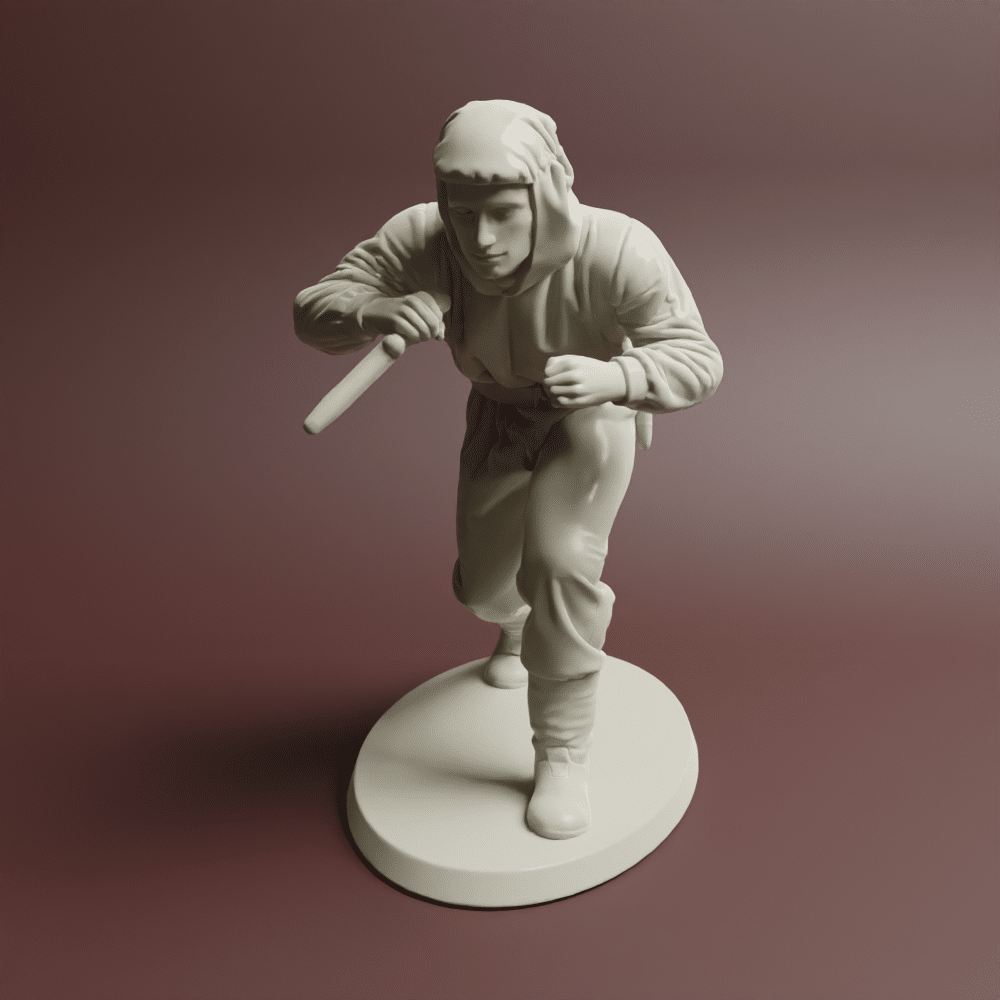 ww2 soviet recon team soldier 4 v1