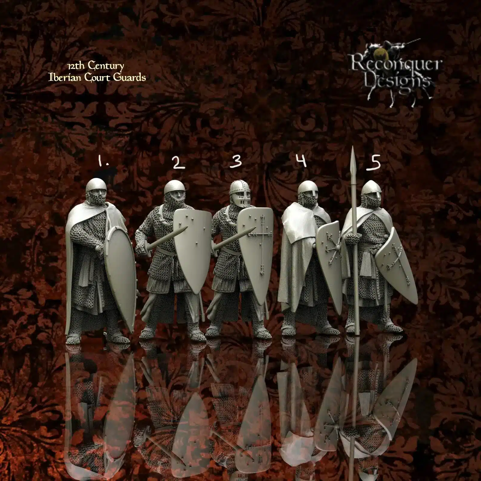 12th Century Iberian Court Guards v2