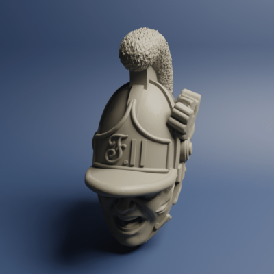 Austrian Cavalry Chevaulegers head 03