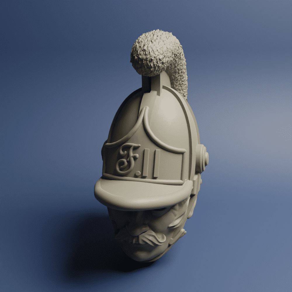 Austrian Cavalry Dragoon head 06