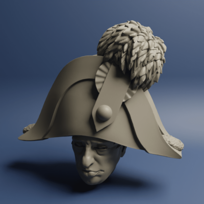 Austrian Cavalry Field Marshal 01 head