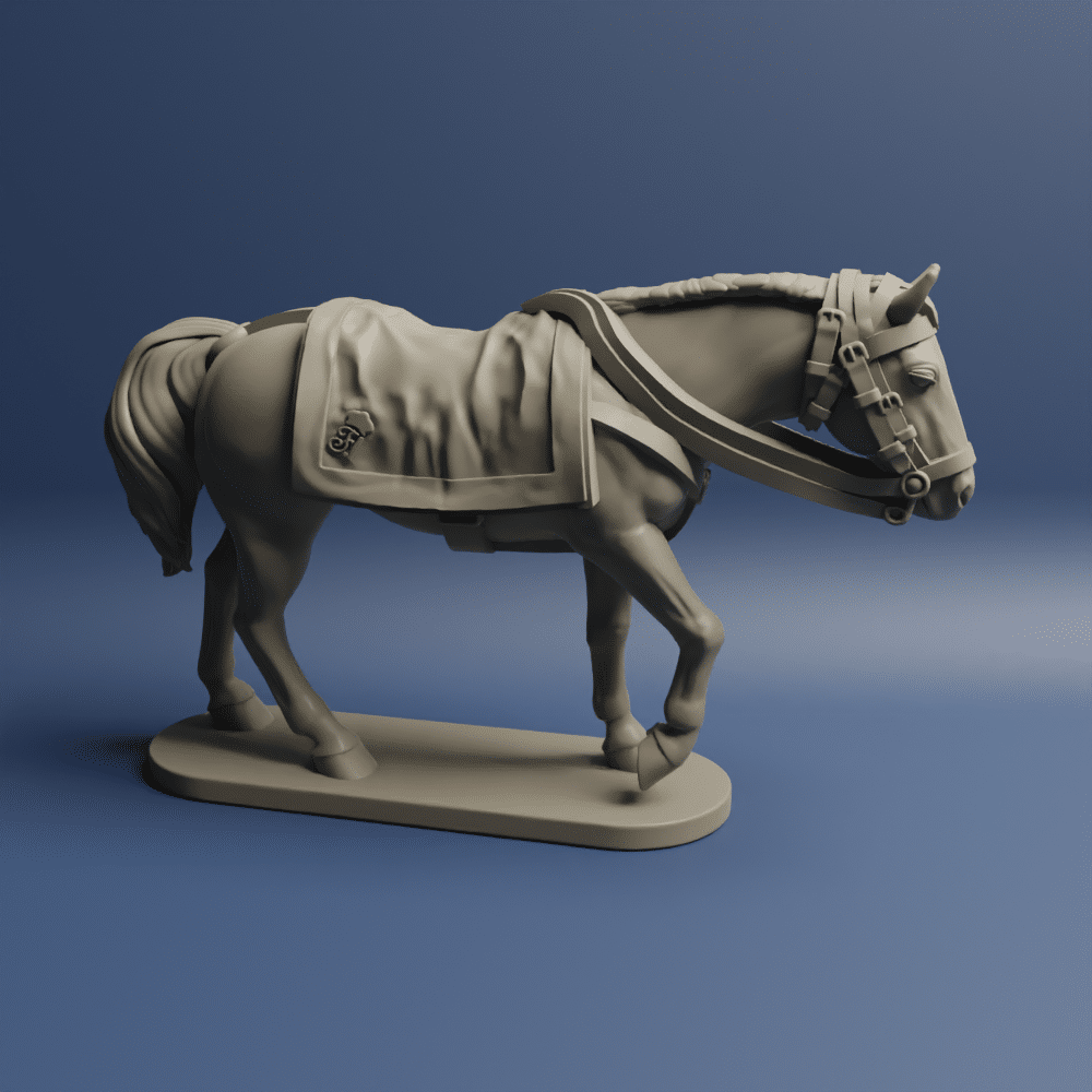Austrian Cavalry Field Marshal Horse 01