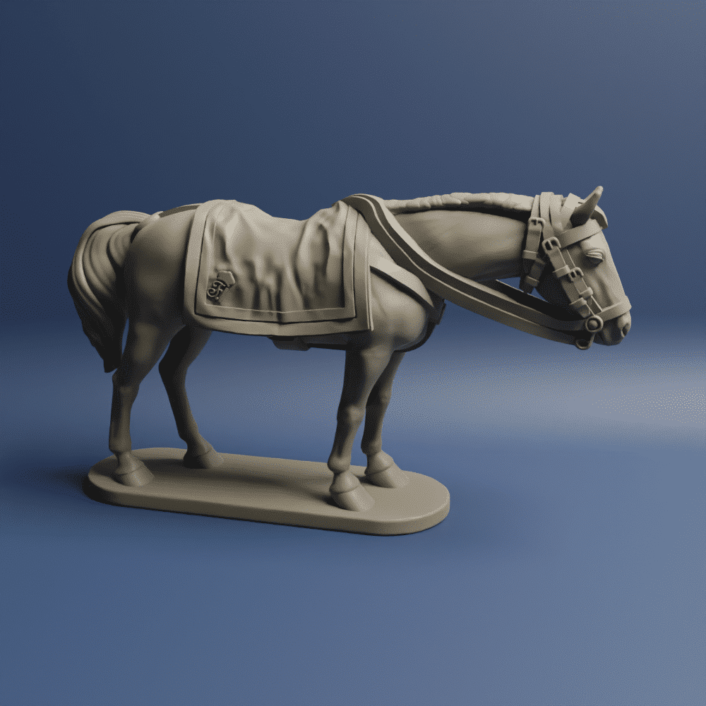 Austrian Cavalry Field Marshal Horse 02