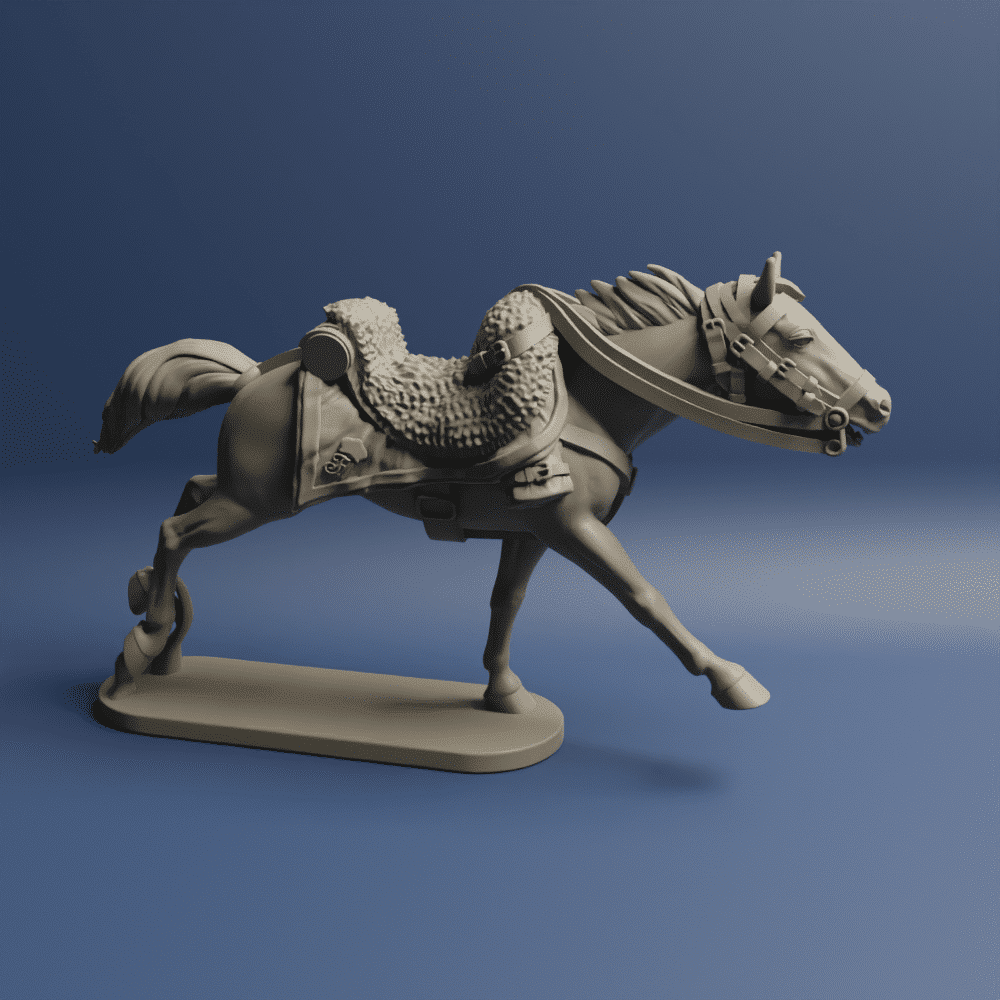 Austrian Cavalry Horse G 05 Cuirassier Dragoon