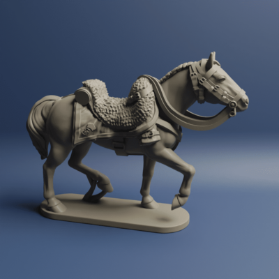 Austrian Cavalry Horse W 02 Cuirassier Dragoon