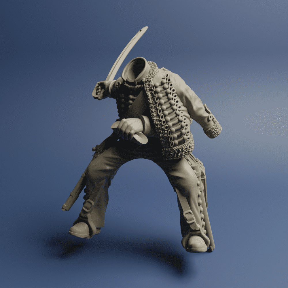 Austrian Cavalry Husar Skirmish 08