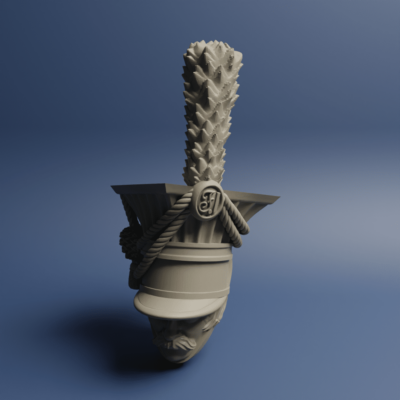 Austrian Cavalry Uhlan head 01