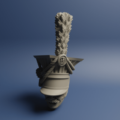 Austrian Cavalry Uhlan head 05