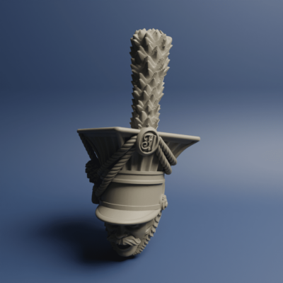 Austrian Cavalry Uhlan head 08