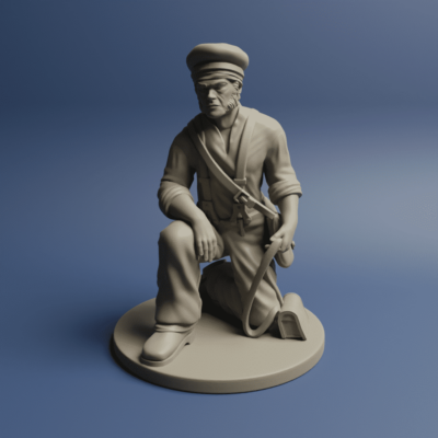 British Napoleonic Foot Artillery Crew 4