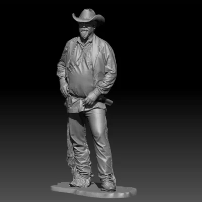 Cowboy with hands on hip