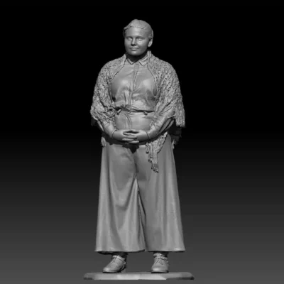 Young woman standing