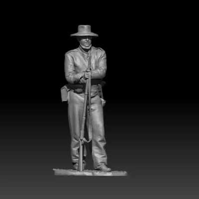 Confederate resting in place