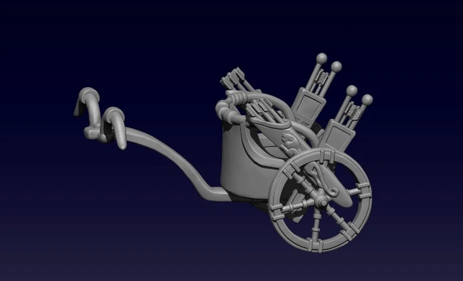 Ancient Egyptian light chariot v1