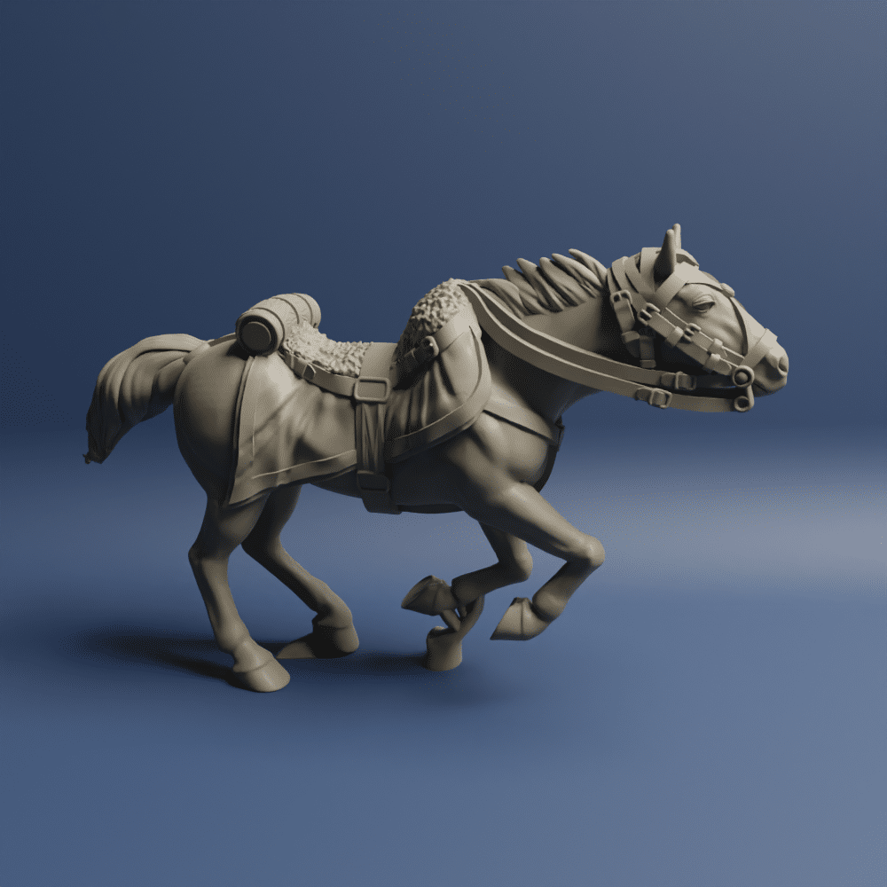 Grand Duchy of Warsaw Horse charging 5 cor V2