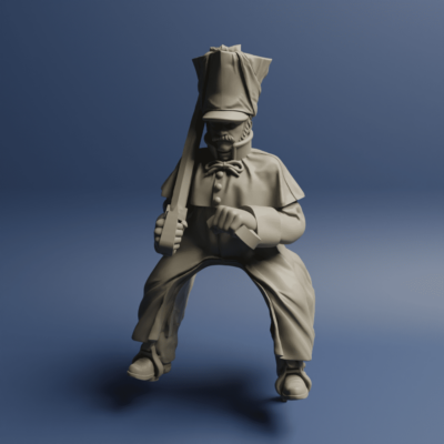 Grand Duchy of Warsaw Ulan in Cloak V2 Officer1 V2