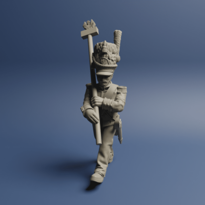 Grand Dutchy of Warzaw Command Grnd Standard 01 noflag