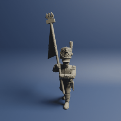 Grand Dutchy of Warzaw Command Grnd Standard 02