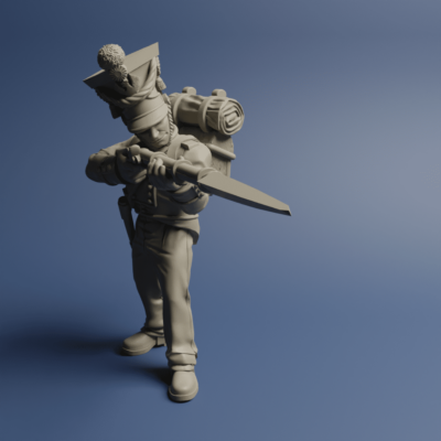 Grand Dutchy of Warzaw Fusiliers Skirmish 01