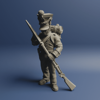 Grand Dutchy of Warzaw Fusiliers Skirmish 04